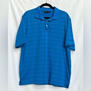 Walter‎ Hagen Essentials Striped Golf Shirt - Large